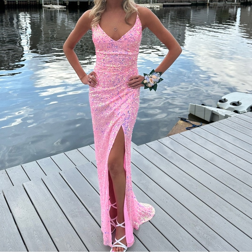 Primavera couture prom dress